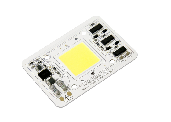 গ্রোথ লাইট AC LED মডিউল হাই PPFD D5070 220V 50W COB LED চিপ